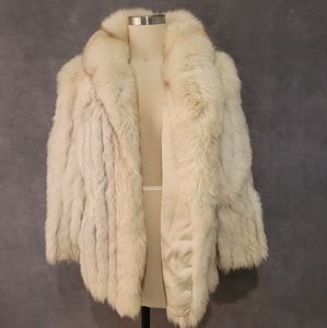 Vintage blue fox fur